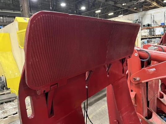 Bolzoni Auramo #RA-450NLE-X, class IV, 84" paper roll clamp, 2015 - Image 4