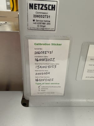 Netzsch #Rosand-RH2000, Capillary Rheometer, twin bore, 2022 - Image 3