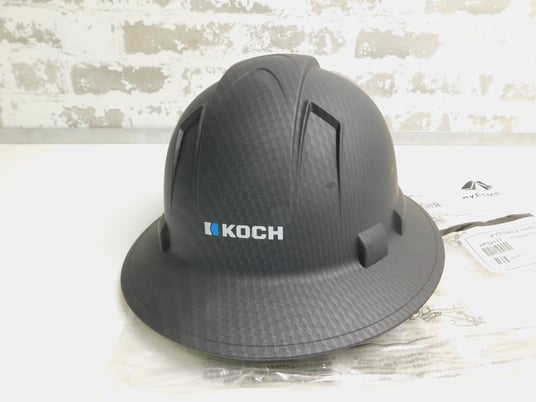 Pyramex, HP54117, Ridgeline Full Brim Hard Hat, 4-Point Ratchet, Black Graphite, 11 Qty., New - Image 7
