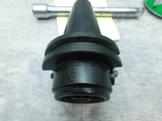 Kennametal #CV40KM4040, Cat40 Modular Tool Holder 3 Available Used - Image 5