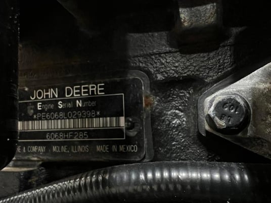 225 HP John Deere #6068HF285, complete engine, Tier 3, 652 hours, like new - Image 5