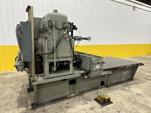 200 Ton, Beatty #20060N, hydraulic bulldozer type horizontal press, 15" stroke, 75 HP - Image 4