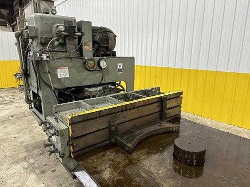 200 Ton, Beatty #20060N, hydraulic bulldozer type horizontal press, 15" stroke, 75 HP - Image 5
