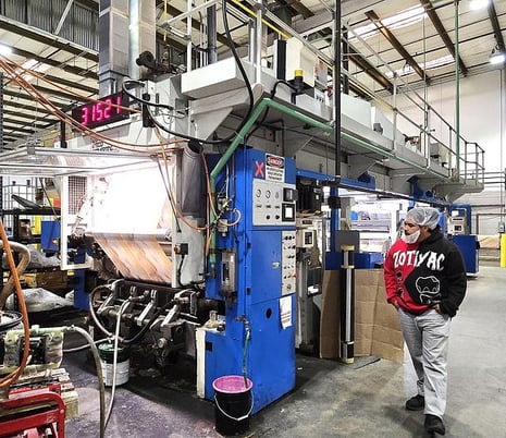 52" Uteco #Horizontal-130, single pass laminator, 1000 FPM, water based & solvent based capabilities, 2005 - Image 2