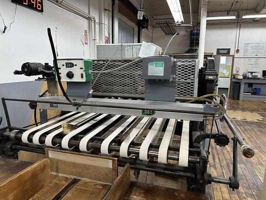 45" Beck sheeter with gears - Image 1