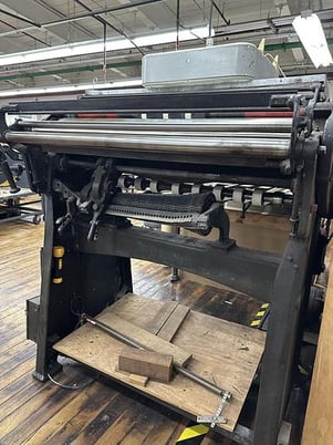 45" Beck sheeter with gears - Image 4