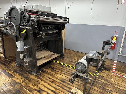 45" Beck sheeter with gears - Image 5