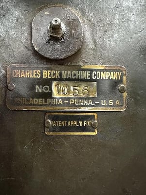 45" Beck sheeter with gears - Image 8