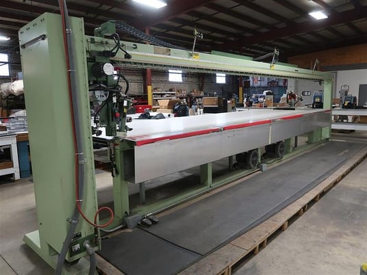 Miller Weldmaster #112, 22' seam welder, serial #112-203-107 - Image 1