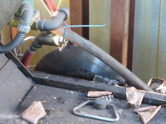 AEC #312-TL, top-load aqueous industrial parts washer, 54" turn diameter, 2012 - Image 9