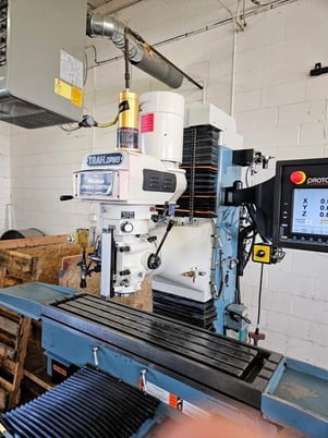 Southwestern Industries #Trak-DPM-SX5P, 12" x50"tbl., 5 HP, 40" X, 20" Y, 23.5"Z, 40-5000 RPM, #40, Prototrak - Image 2