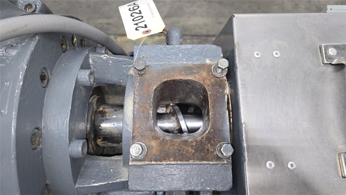 3" Hartig Extruder, 4 barrel zones, 24:1 L/D ratio, 75 HP, 3.25" L x 3" width feed throat, 2019 - Image 6