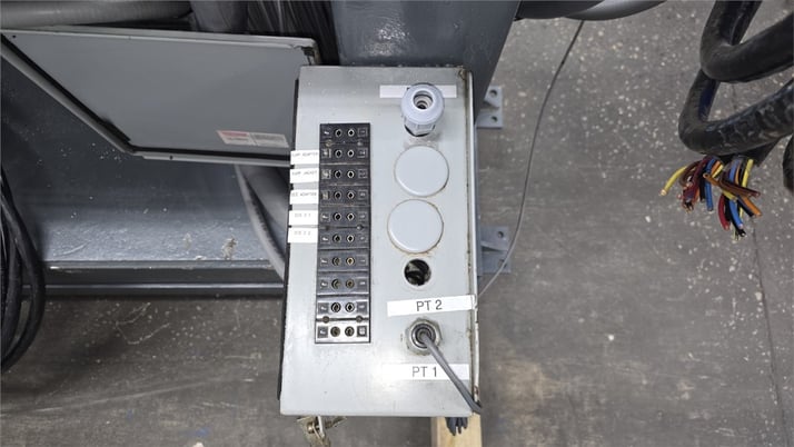 3" Hartig Extruder, 4 barrel zones, 24:1 L/D ratio, 75 HP, 3.25" L x 3" width feed throat, 2019 - Image 10