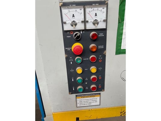 37" x 75" Holytek #920RK, belt sander, 2-head, 16-55 FPM, digital read out, 2003 - Image 3