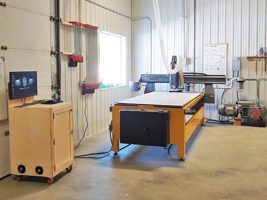 Camaster #Panther-408, CNC router, single spindle, vacuum pump - Image 1