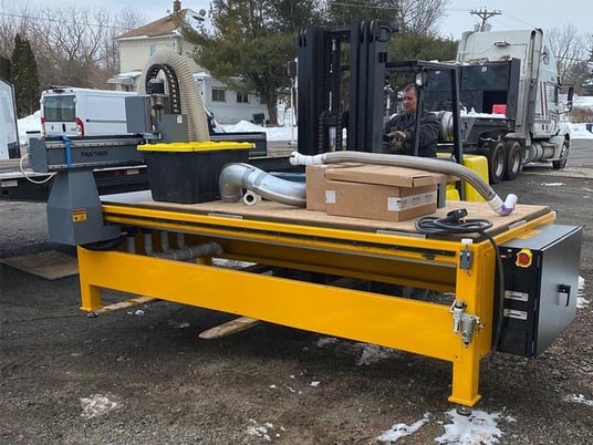 Camaster #Panther-408, CNC router, single spindle, vacuum pump - Image 2