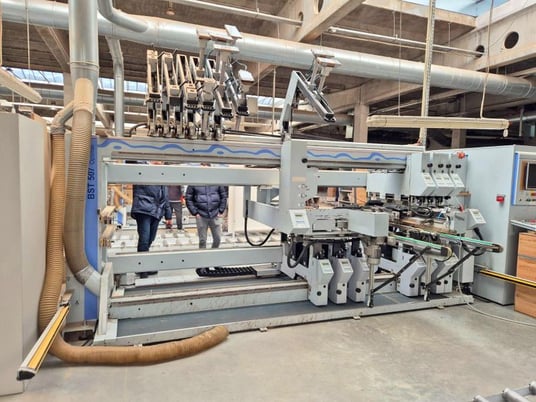 Weeke #BST-507, feed thru CNC boring mach., 2012 - Image 2