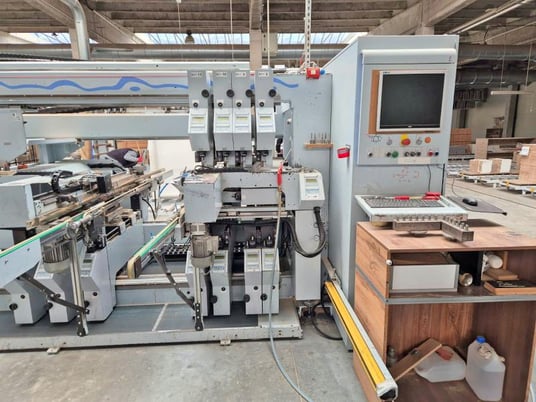 Weeke #BST-507, feed thru CNC boring mach., 2012 - Image 3