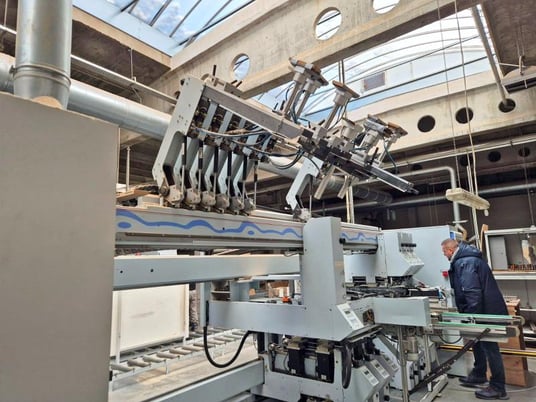 Weeke #BST-507, feed thru CNC boring mach., 2012 - Image 7