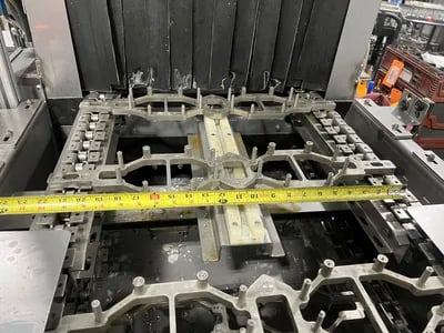 Stoelting #AQF-218 AquaForce wash rinse dry, 24" wide x 12" part height (3) Stage WRD, 2017 - Image 5