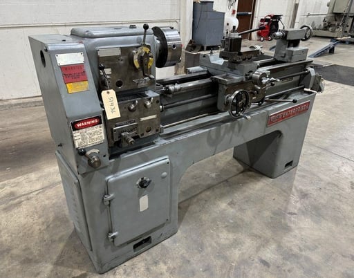 14" x 40" Enterprise #EL-2, engine lathe, 1.5" bore, 8" 3-Jaw chuck, inch/metric threading, 45-2000 RPM - Image 2