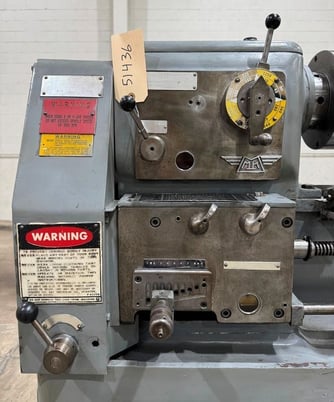 14" x 40" Enterprise #EL-2, engine lathe, 1.5" bore, 8" 3-Jaw chuck, inch/metric threading, 45-2000 RPM - Image 3