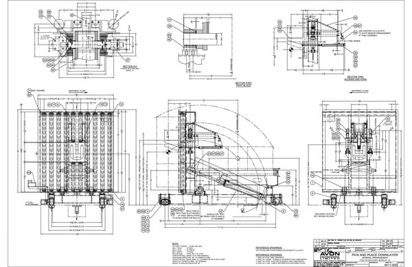 20000 lb. x 72 outside dimension Avon, Pick & Place Downlayer, 16" to 20" ID, 24" width, 78" roll face, 2003 - Image 10
