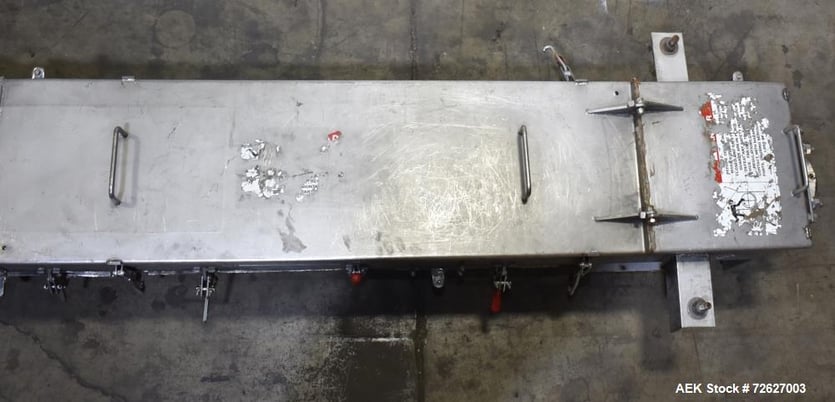 American Process #S009-5434/SCH, Screw Conveyor, 304 Stainless Steel, top infeed 20" x 0', bottom discharge - Image 7