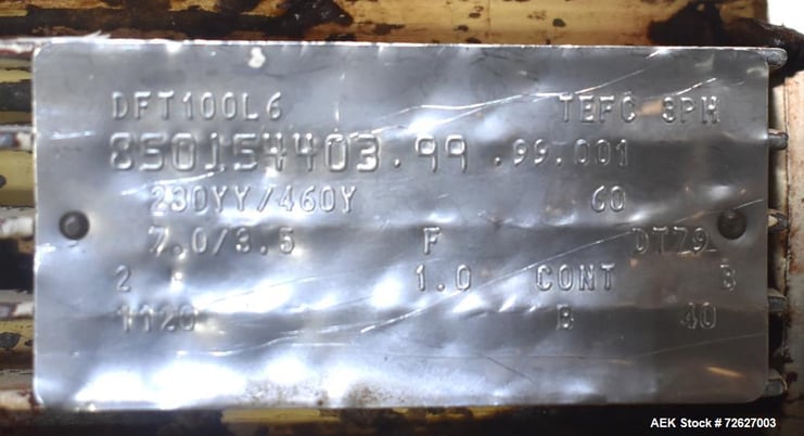 American Process #S009-5434/SCH, Screw Conveyor, 304 Stainless Steel, top infeed 20" x 0', bottom discharge - Image 10
