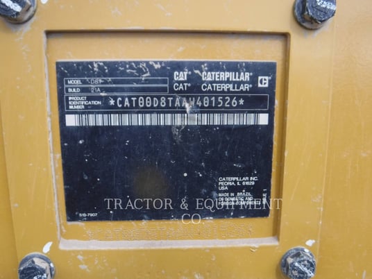 Caterpillar D8T, Crawler Dozer, 1440 hours, S/N: AW401526, 2022 - Image 6