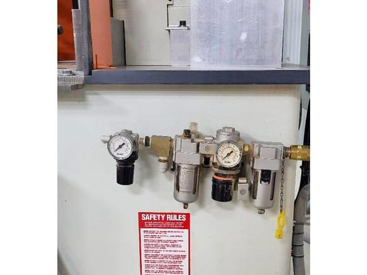 18" Pistorius #SC-20-P, pneumatic down-cut cuttoff saw, 1" arbor diameter, 10 HP, 3450 RPM, horizontal clamp - Image 5
