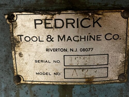 Pedrick tube bender - Image 9