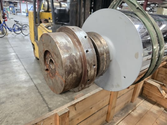 Battenfeld, Gloucester, horizontal sheet line, 56" wide, Proface touch screen, 480 V. - Image 8