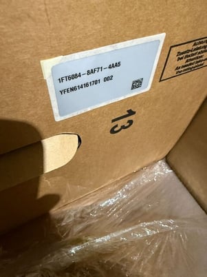 Siemens #1FT6084-8AF71-4AA5, Servo Motor, New - Image 3