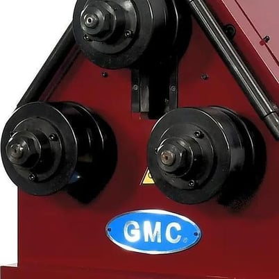 2" x 2" x 3/16" GMC #PRB-55H-3PH, angle iron ring roller, hydraulic tube bender 7.5" roll diameter, 2" roll - Image 4