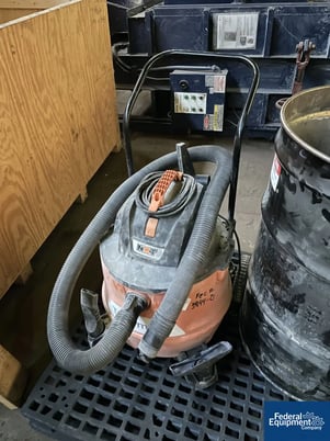 NXT Shop Vac, on portable cart with hose and attachments - Image 1