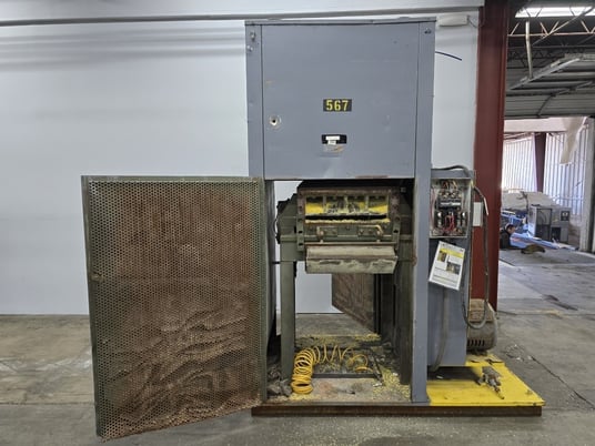 14" x 24" Nelmor #G1424, Granulator, 2 Bed Knives, 85" Infeed height, 34.5" Discharge height, 40 HP, 460 V - Image 3