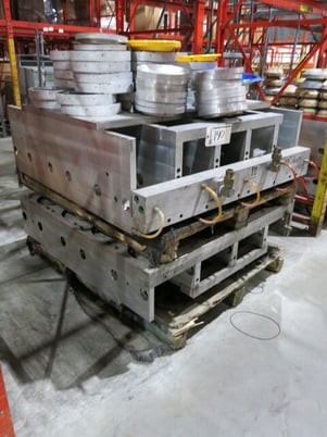 Thermoforming Mold, 16 Cavity, 3-Section Divided Plate Inserts, Rope Design Edge - Image 2