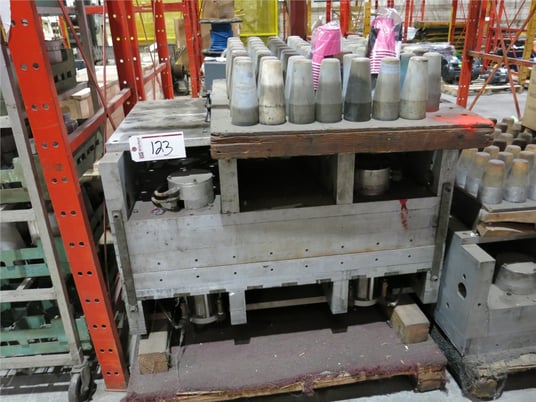 Future, Thermoforming Mold, 9/12/16 oz. Cup, 81 Cavity w/(2) Tops, Diamond Design w/18 Cavity Trim Die, 2020 - Image 2