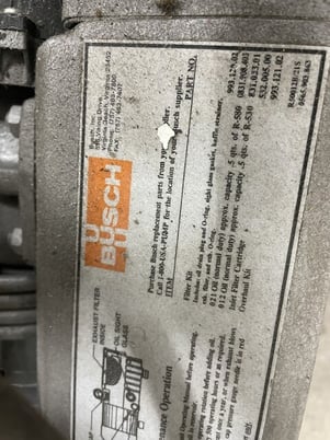 Mold-Vac #MV20000, Mold Evacuation System w/Vacuum Pump, 480 V - Image 5