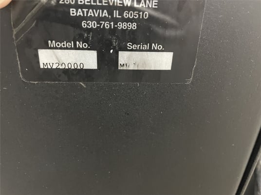 Mold-Vac #MV20000, Mold Evacuation System w/Vacuum Pump, 480 V - Image 8