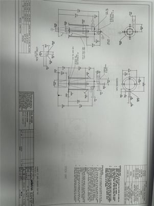Pelletron #P10, Deduster w/Dust Beater, 1000 lb./hr., 134" total height on stand, 230 V - Image 3