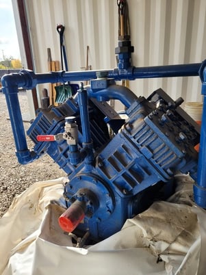 Quincy #5120P, reciprocating compressor, 2-stages - Image 6