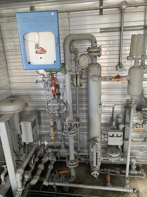 100 HP JACompresson #B, propane reciprocating compressor, 100 HP @ 1185 RPM Marathon Electric 444T, 2-stages - Image 6