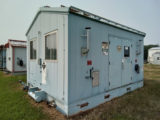 215 HP Geminis #H302, reciprocating compressor, 2-stage, Caterpillar 3406, 2000 - Image 3