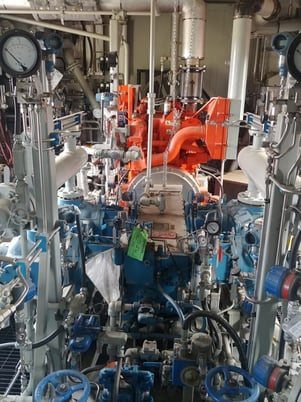 220 HP Ariel #JGA/4, reciprocating compressor, 2-stages, Waukesha F18G, 2014 - Image 5