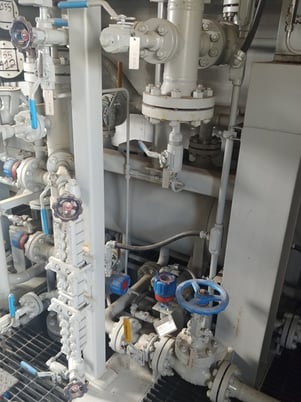 220 HP Ariel #JGA/4, reciprocating compressor, 2-stages, Waukesha F18G, 2014 - Image 7