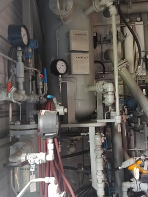 220 HP Ariel #JGA/4, reciprocating compressor, 2-stages, Waukesha F18G, 2014 - Image 8