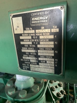 900 HP Energy Industries #FE765C-2, reciprocating compressor, 2-stages, 900 HP @ 889 RPM Teco Westinhouse - Image 9