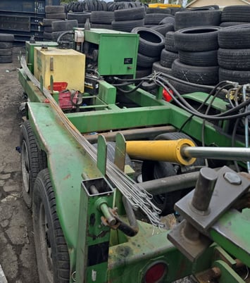 Encore #EP100P, tire baler - Image 2
